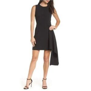 Chelsea 28 Asymmetrical A-Line Black Cocktail Dress sizes 6, 8